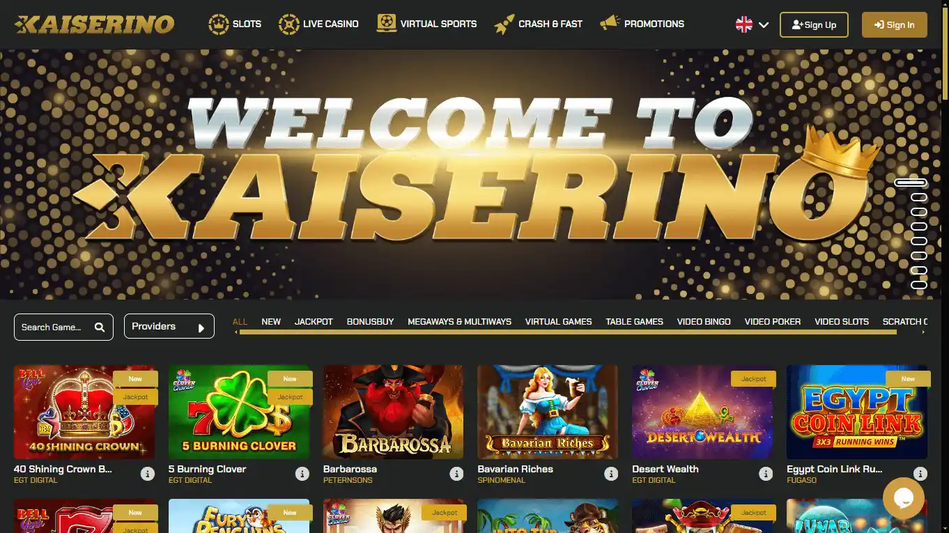 Kaiserino Casino screenshot 1