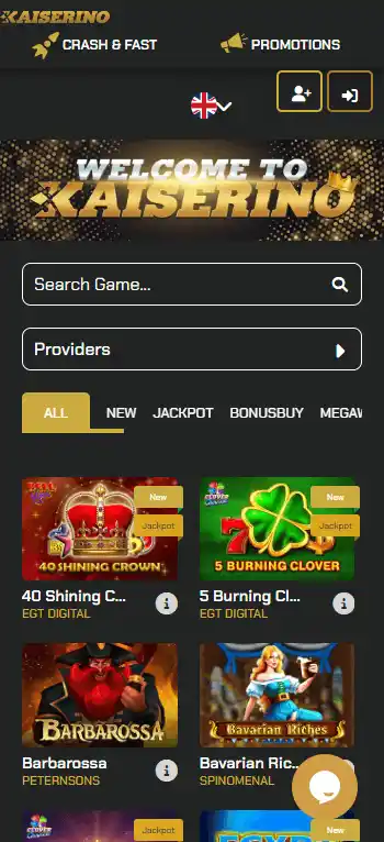 Kaiserino Casino screenshot 3