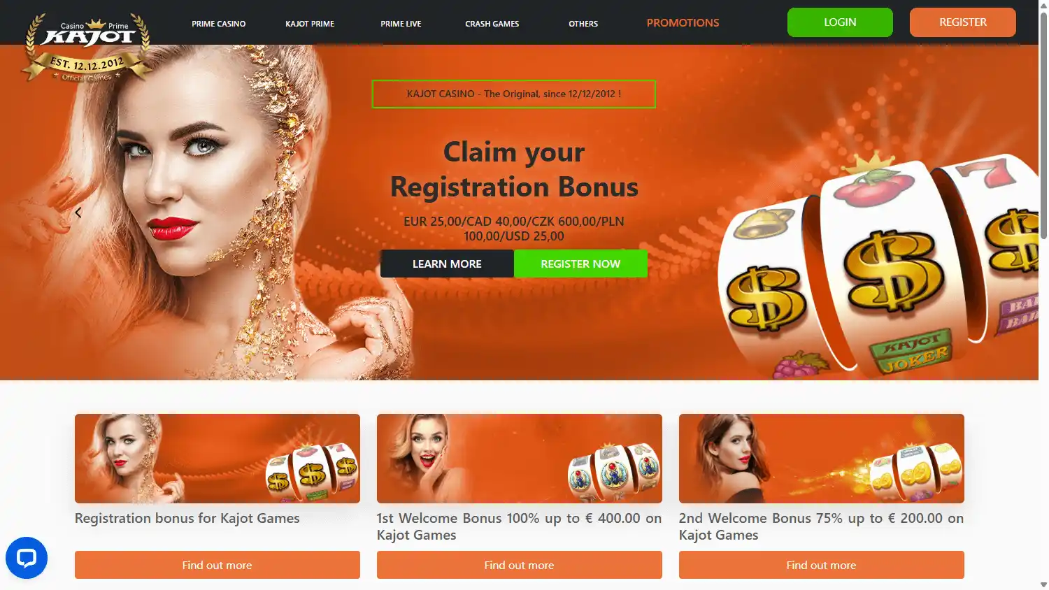 Kajot Casino screenshot 2