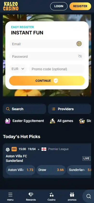 Kaleo Casino screenshot 4