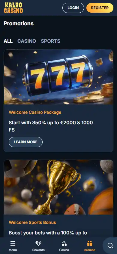Kaleo Casino screenshot 6