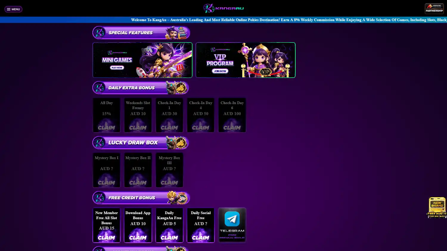 KangaAU Casino screenshot 2