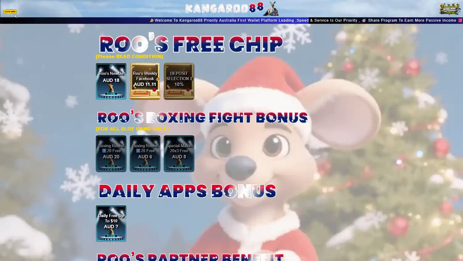 Kangaroo88 Casino screenshot 2