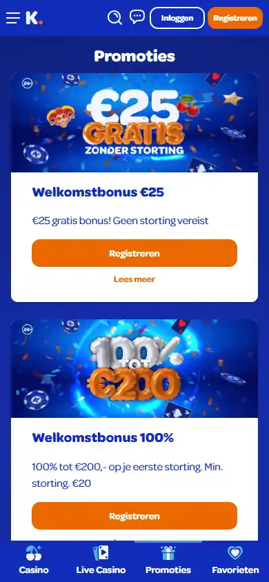 Kansino Casino screenshot 6