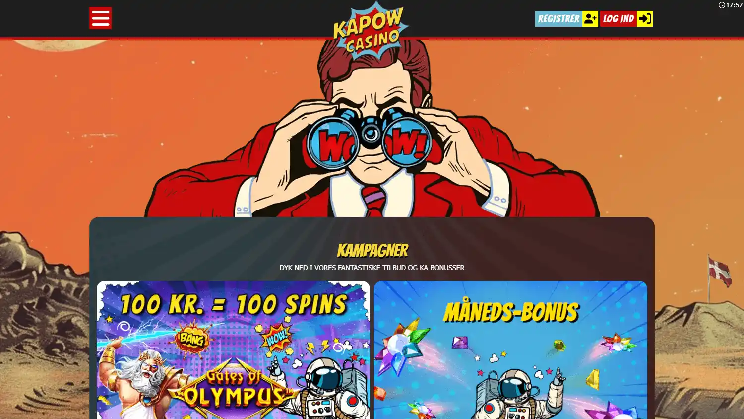 Kapow Casino screenshot 3