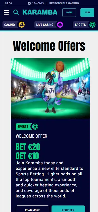 Karamba Casino screenshot 6