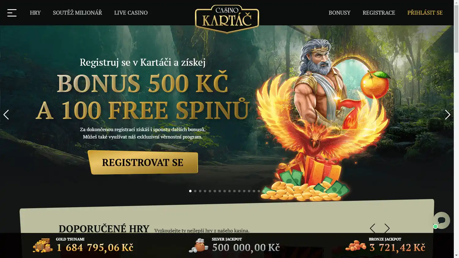 Kartáč Casino screenshot 1