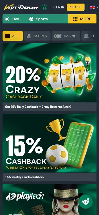 Kartoosh Bet Casino screenshot 5