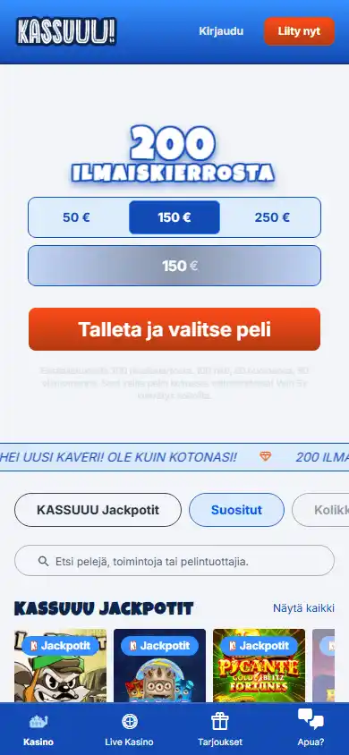 Kassuuu Casino screenshot 4