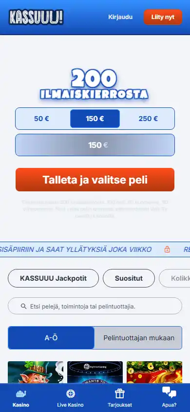 Kassuuu Casino screenshot 5