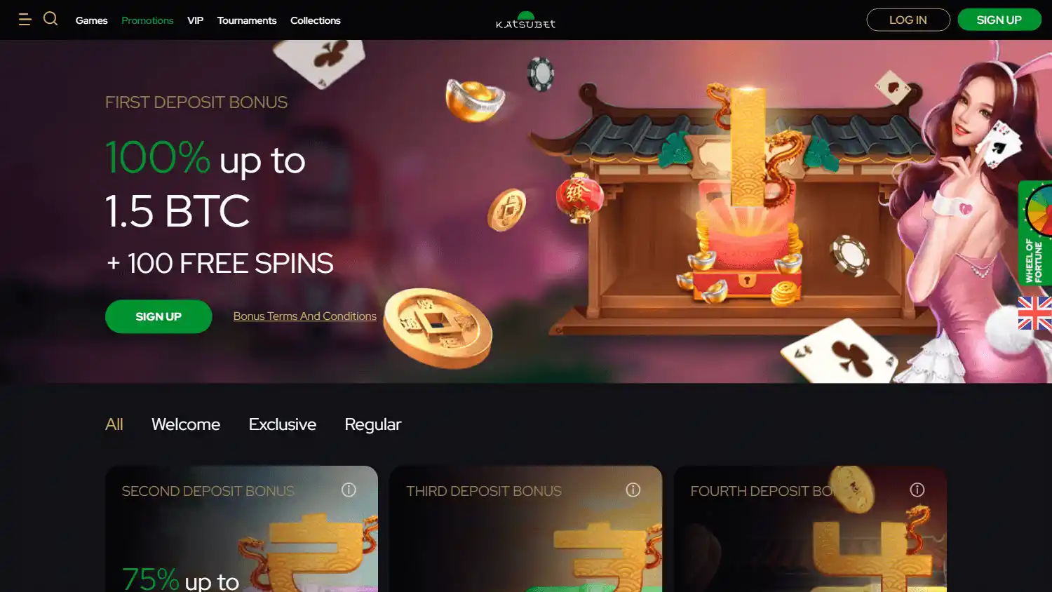 KatsuBet Casino screenshot 3