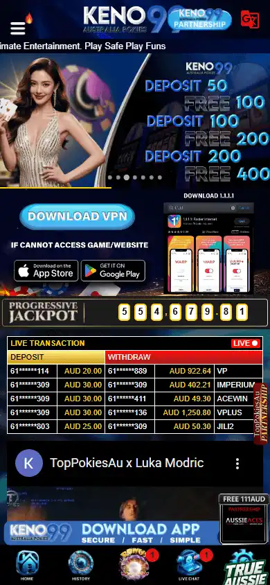 KENO99 Casino screenshot 3