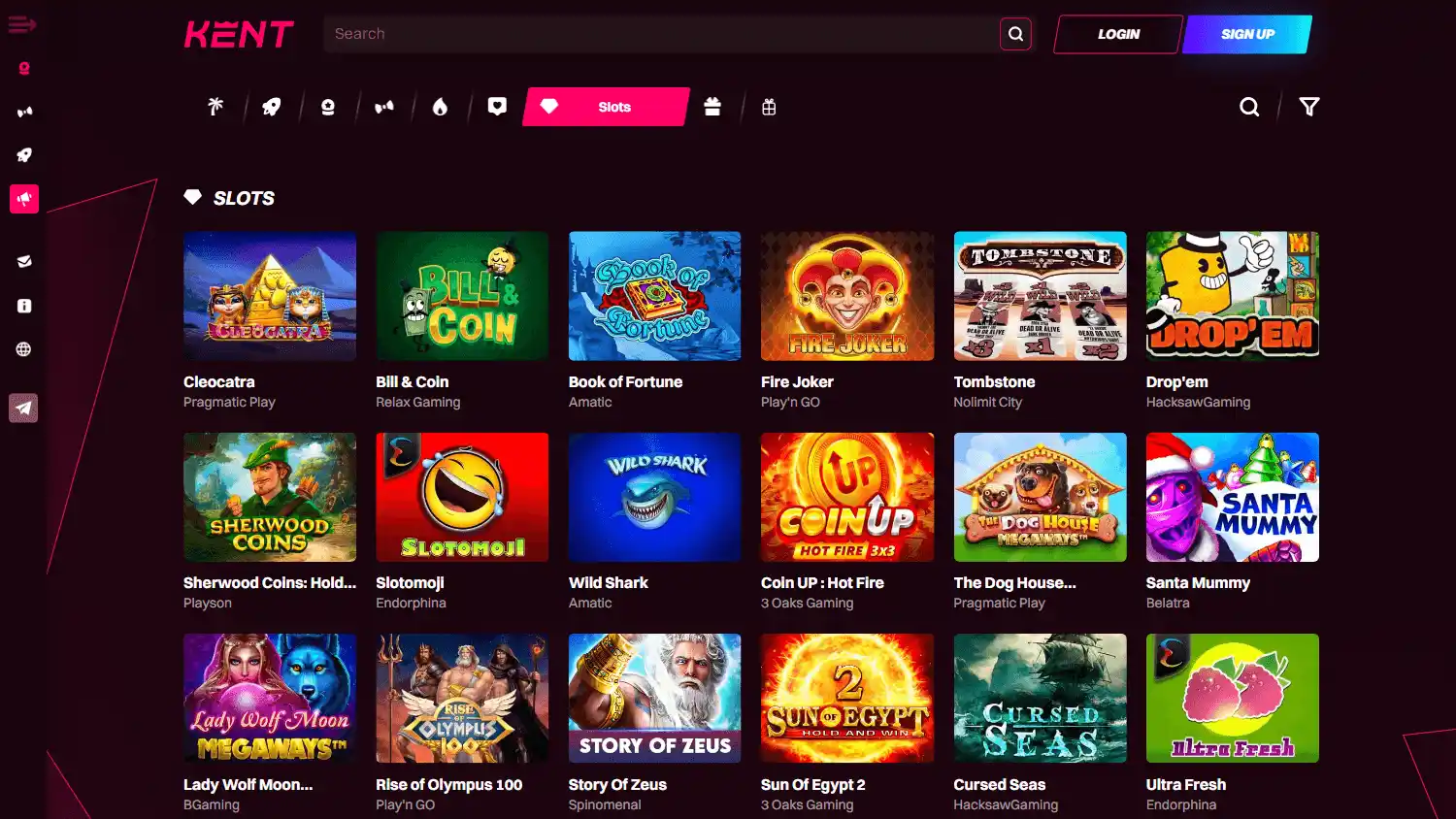 Kent Casino screenshot 2