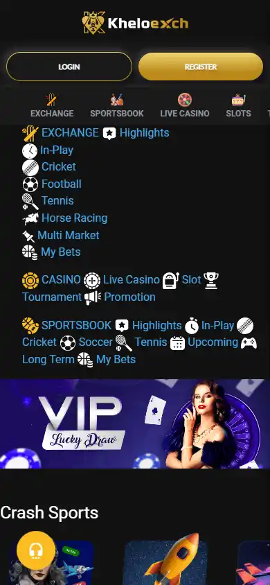Kheloexch Casino screenshot 4
