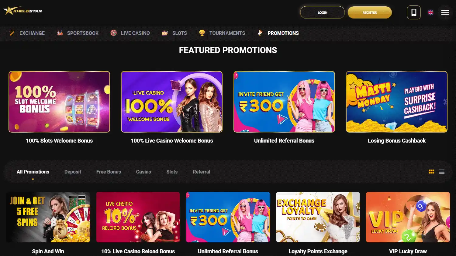 KheloStar Casino screenshot 2