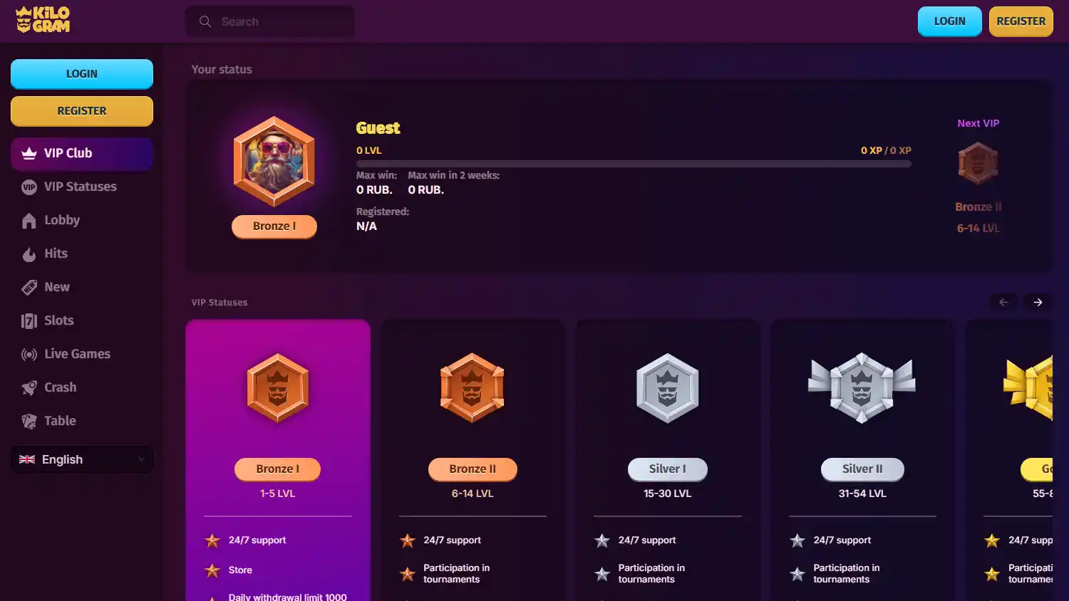 Kilogram Casino screenshot 3