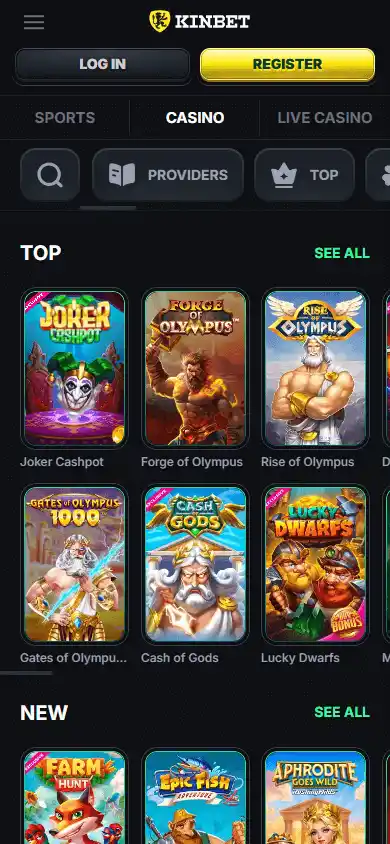 KinBet Casino screenshot 5