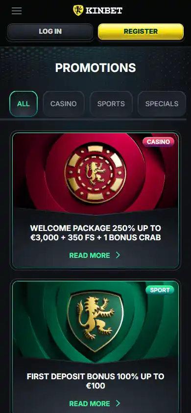 KinBet Casino screenshot 6