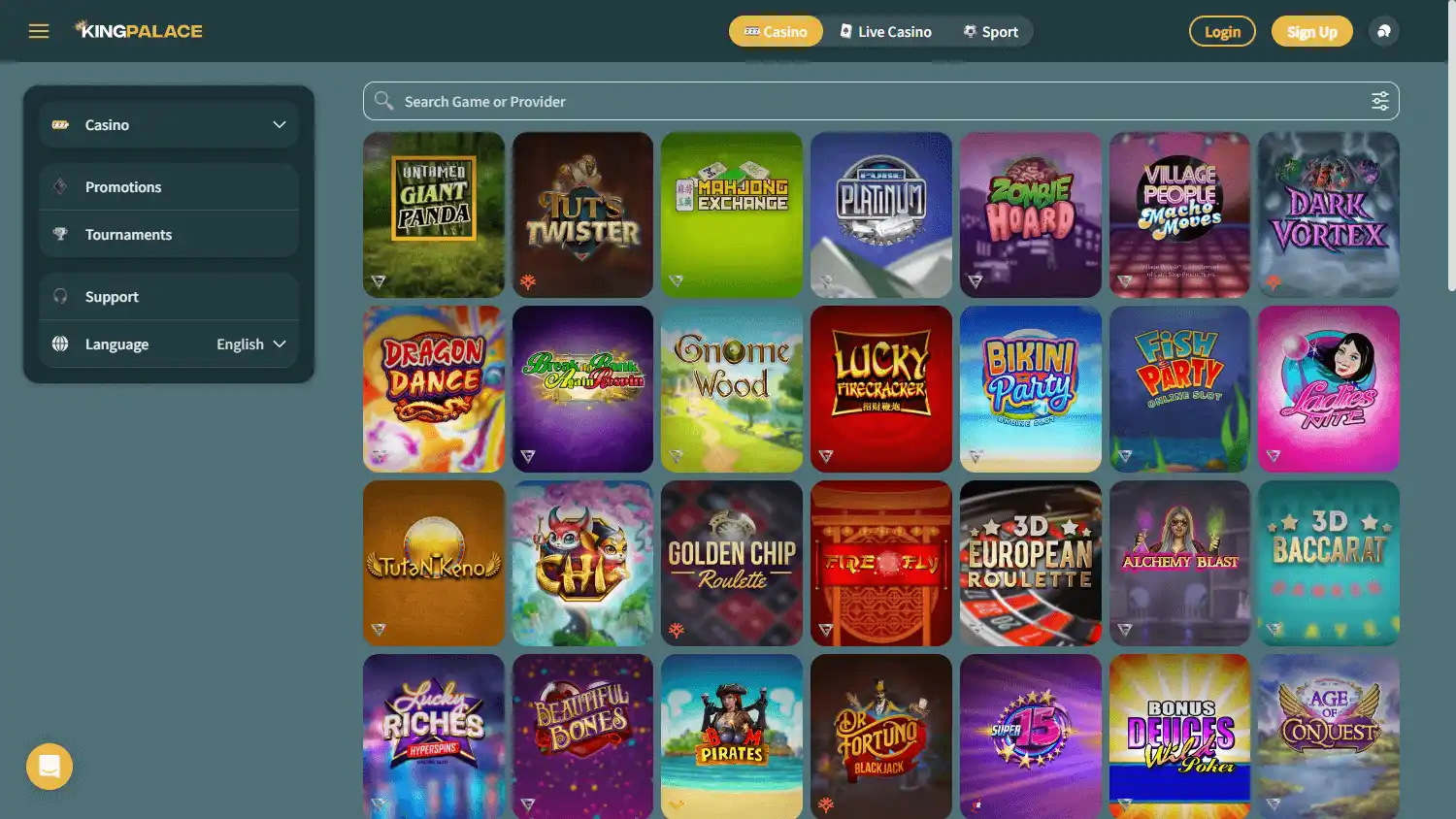 KingPalace Casino screenshot 2