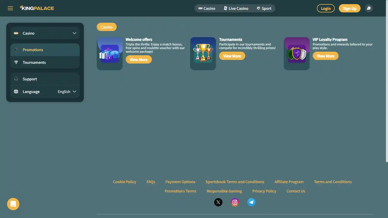 KingPalace Casino screenshot 3