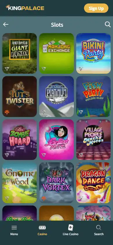 KingPalace Casino screenshot 5