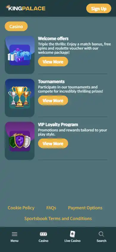 KingPalace Casino screenshot 6