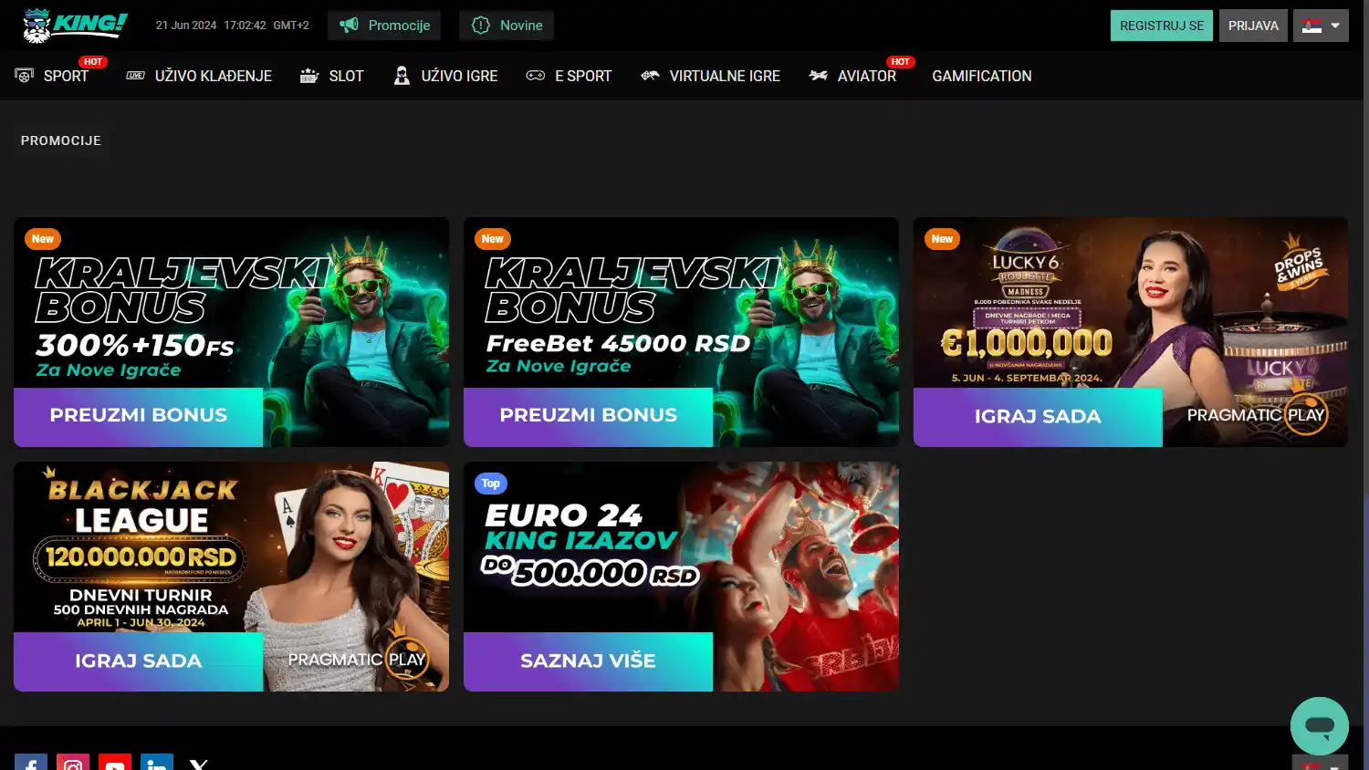 King Casino screenshot 2