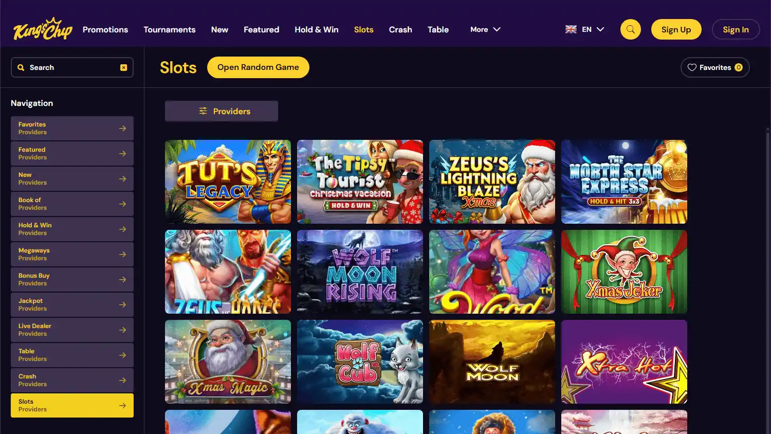King's Chip Casino screenshot 2