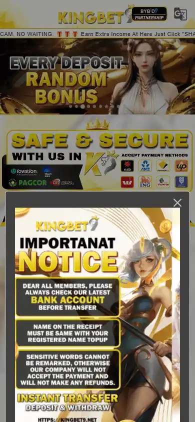 Kingbet9 Casino screenshot 3