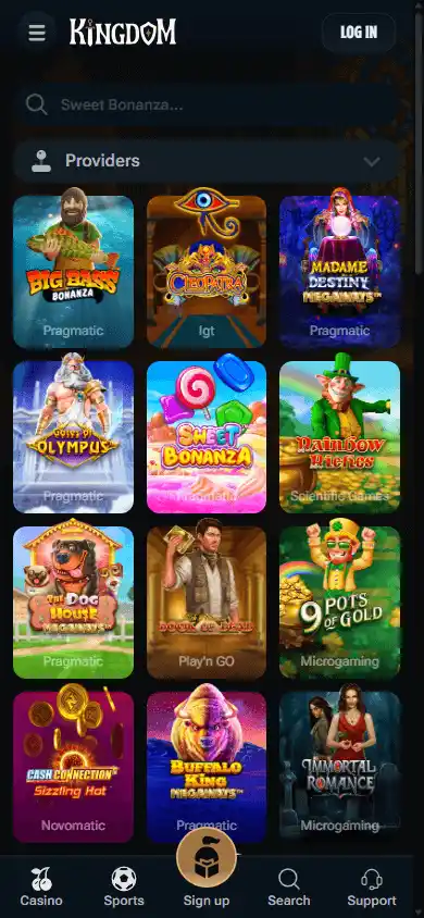 KingdomCasino.io screenshot 5