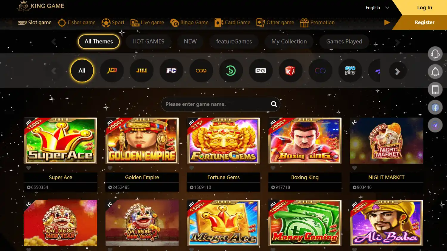 KingGame Casino screenshot 2