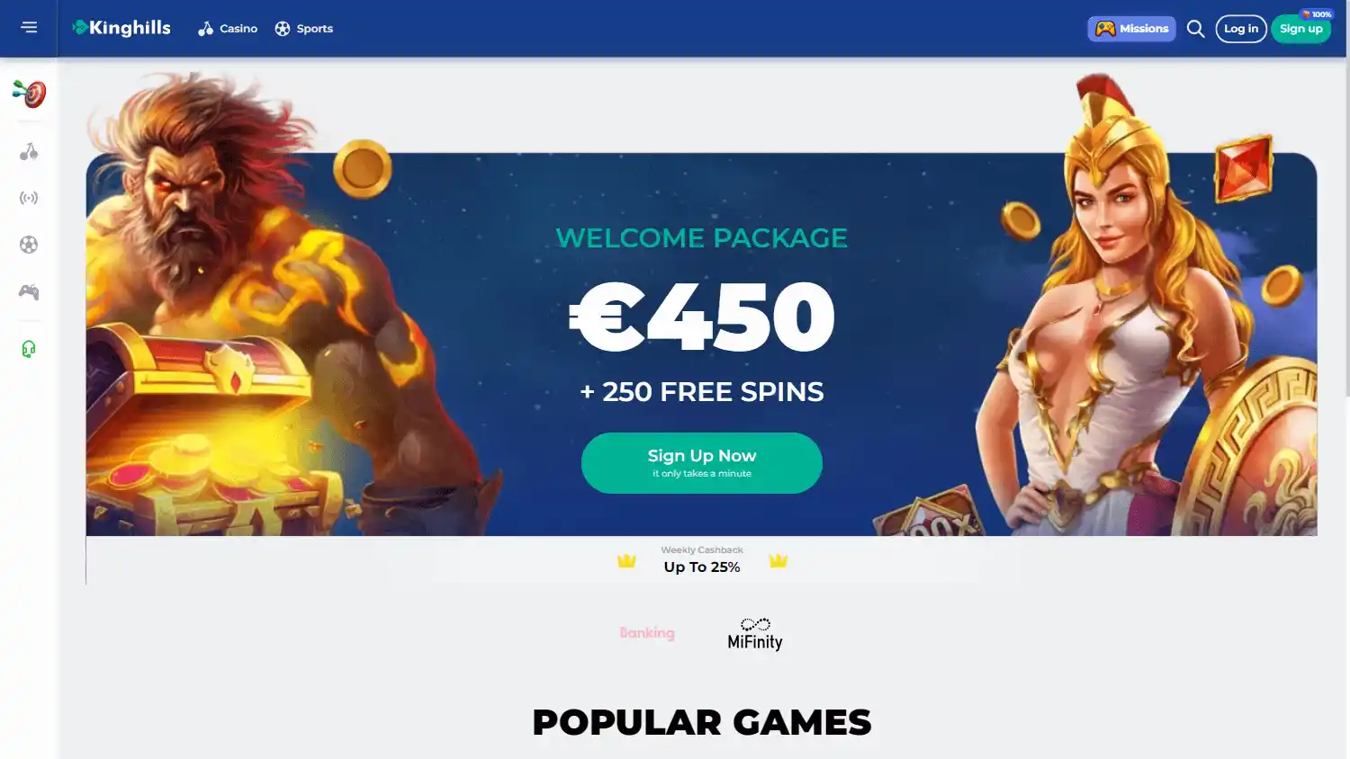 Kinghills Casino screenshot 1
