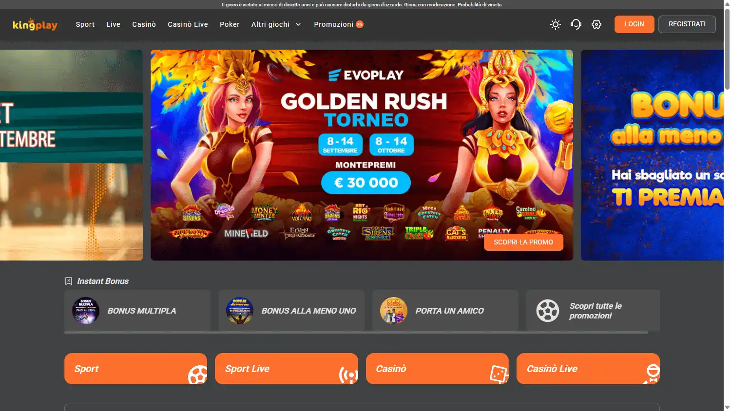 KingPlay Casino screenshot 1