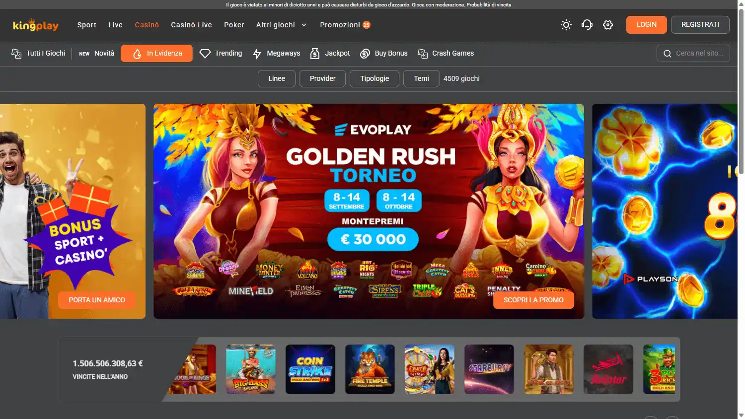 KingPlay Casino screenshot 2