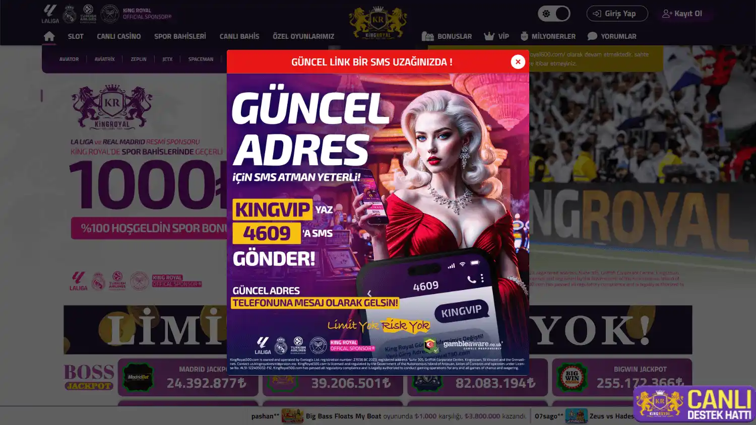 KingRoyal Casino screenshot 1