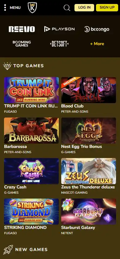 Kings Chance Casino screenshot 4