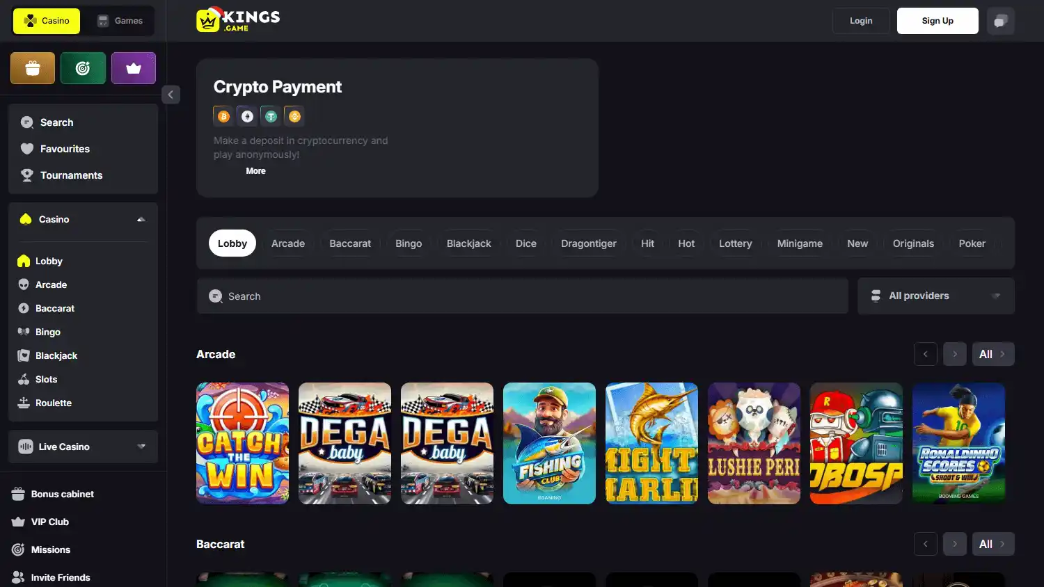 Kings Game Casino screenshot 2