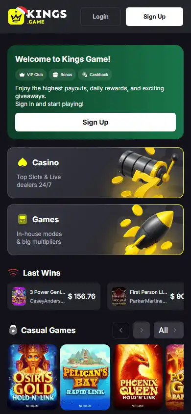 Kings Game Casino screenshot 4