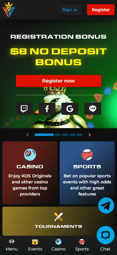 Kings of Sport Casino screenshot 4