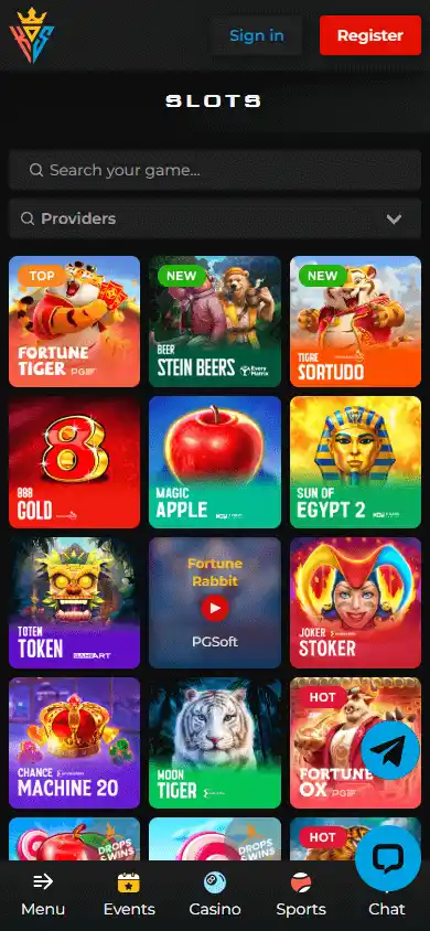 Kings of Sport Casino screenshot 5
