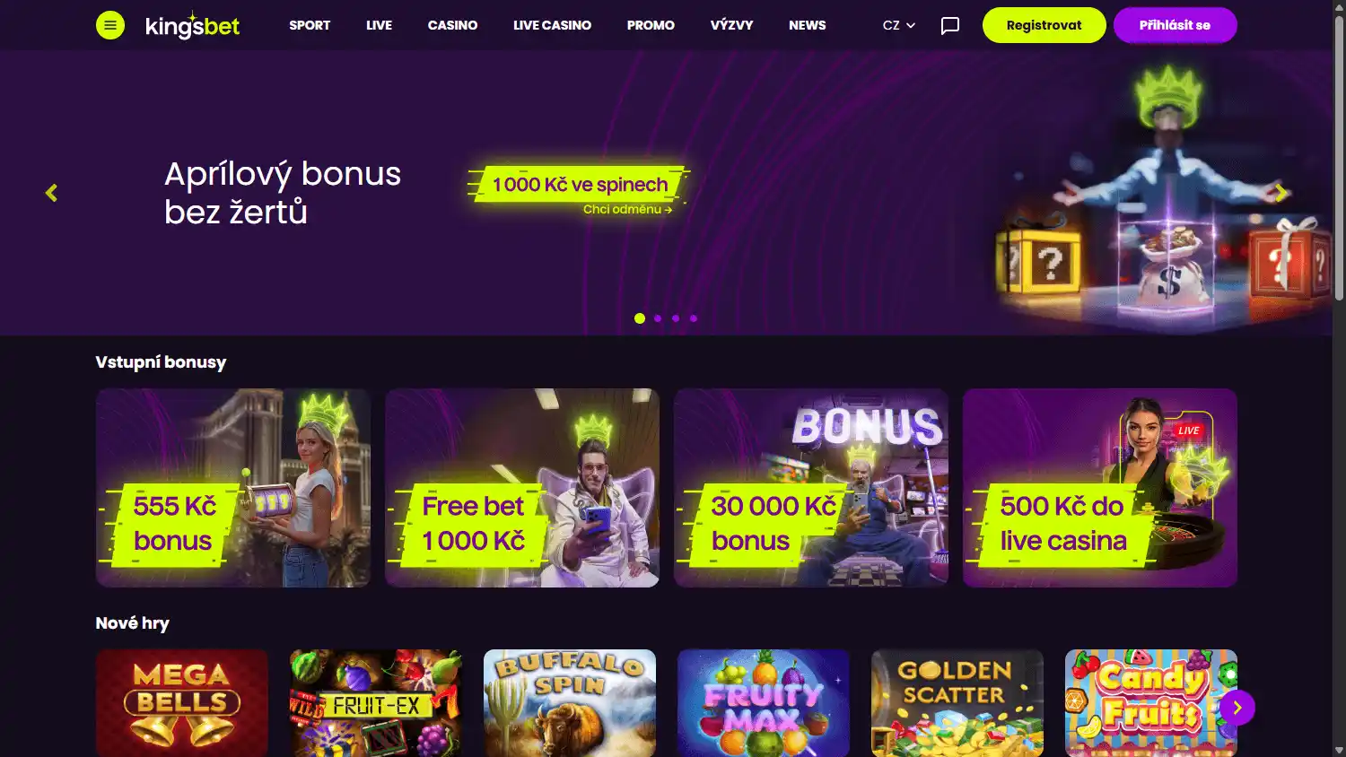 Kingsbet Casino screenshot 1