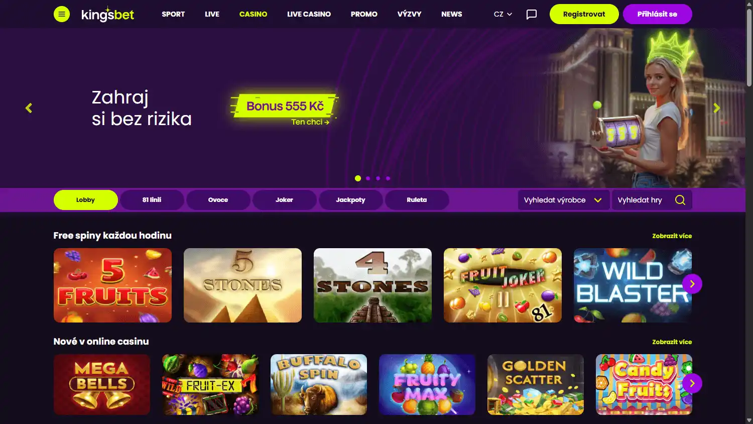 Kingsbet Casino screenshot 2