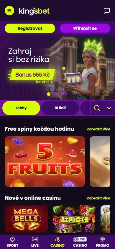 Kingsbet Casino screenshot 5