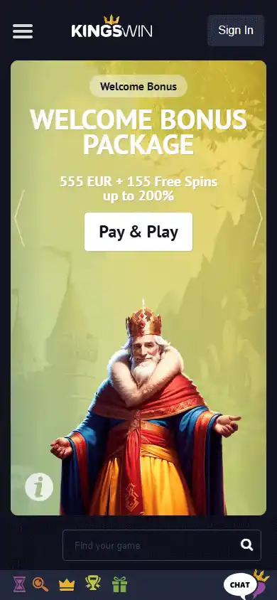 KingsWin Casino screenshot 4