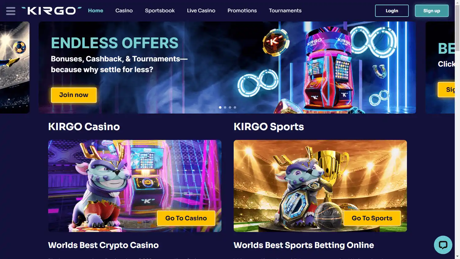 Kirgo Casino screenshot 1