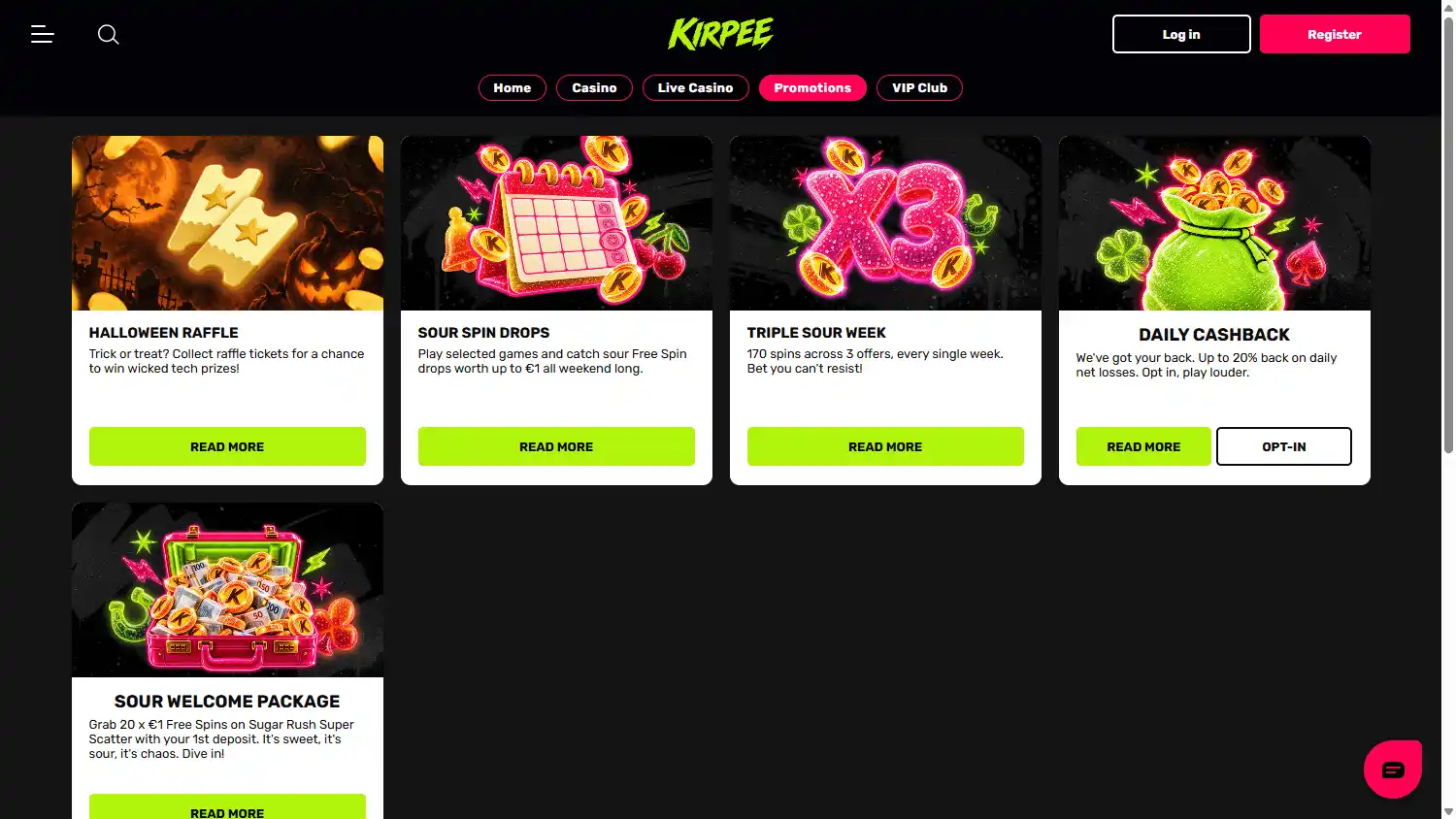 Kirpee Casino screenshot 3