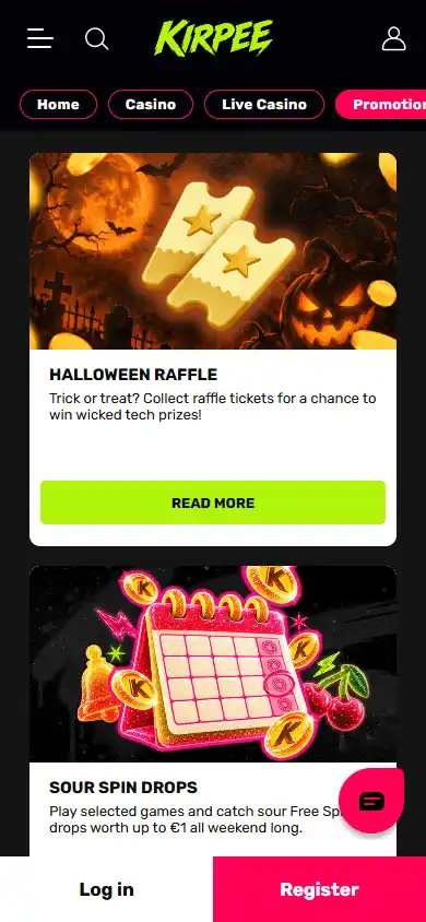 Kirpee Casino screenshot 6