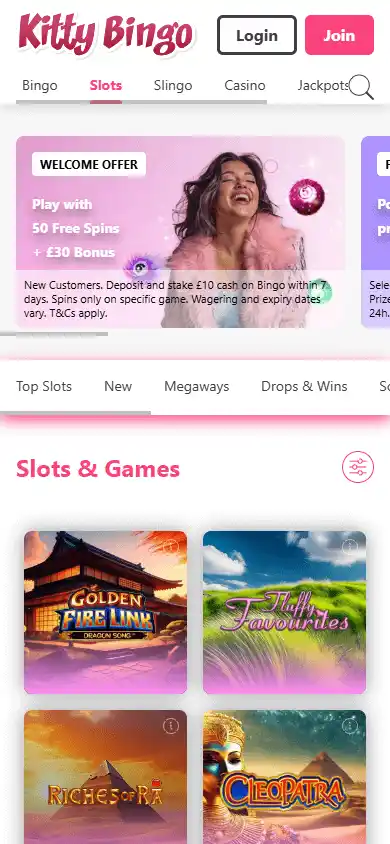 Kitty Bingo Casino screenshot 5