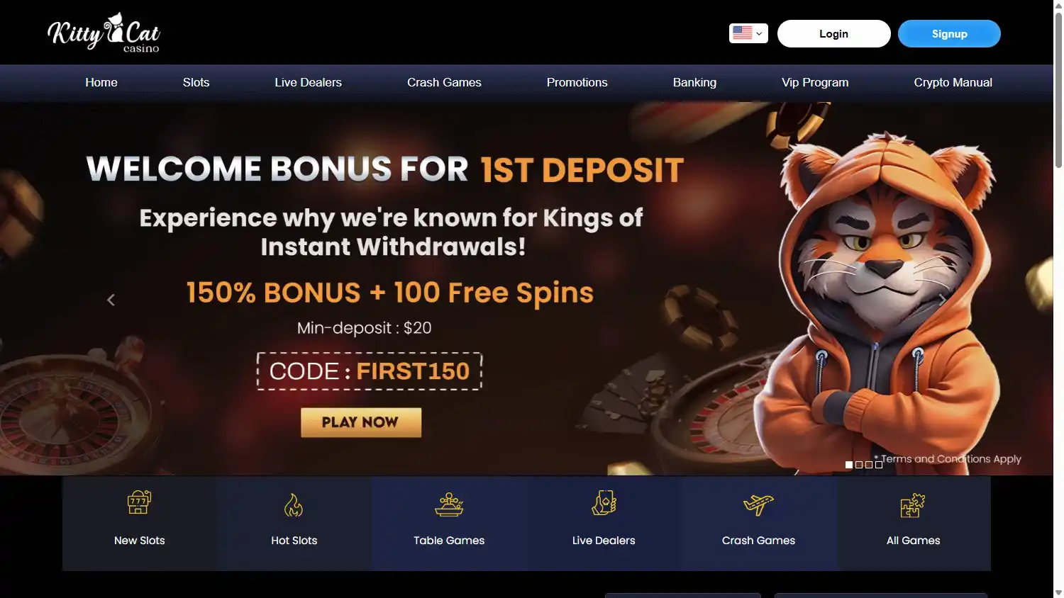 KittyCat Casino screenshot 1