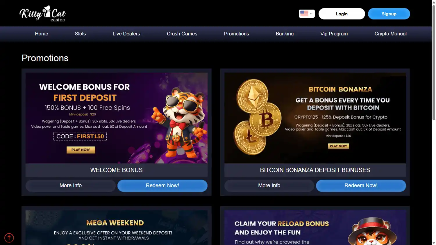 KittyCat Casino screenshot 2